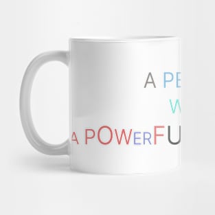 A person with a powerful imagination Mug